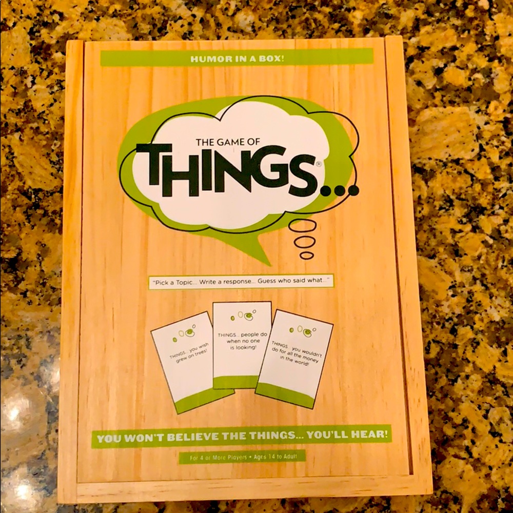 The game of things